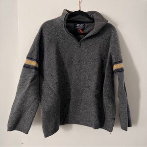 1/4 zip Wool Pullover